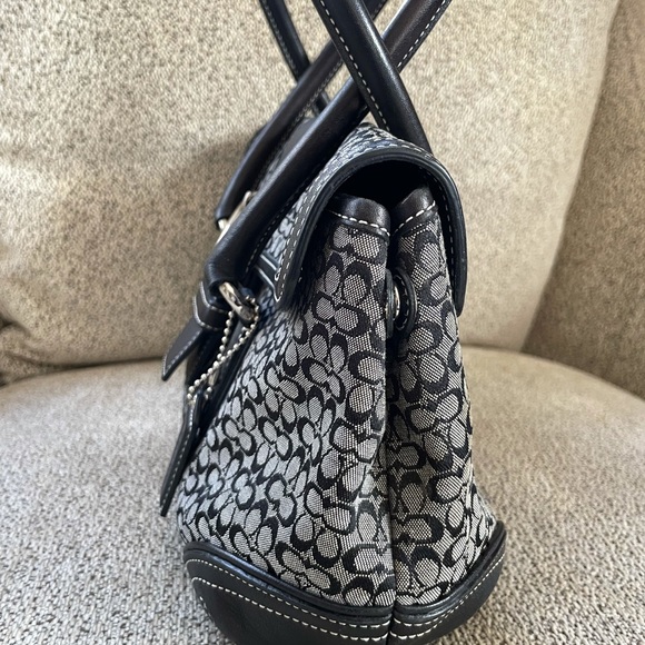 Vintage Monogram Coach Buckle Bag - Picture 4 of 9